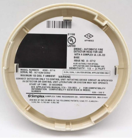 SIMPLEX ADDRESSABLE 4098-9714
