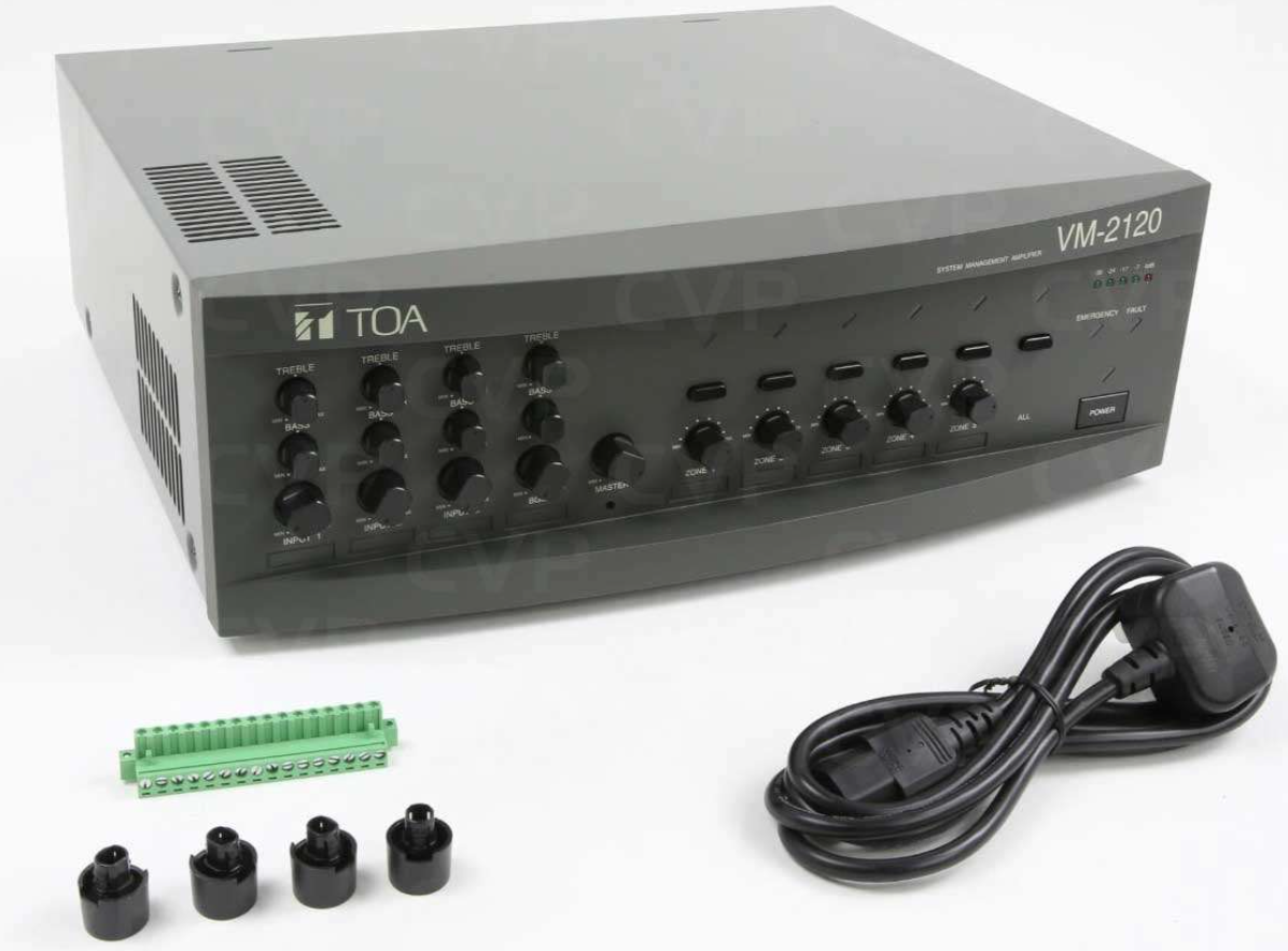TOA VM-2120 SYSTEM AMPLIFIER
