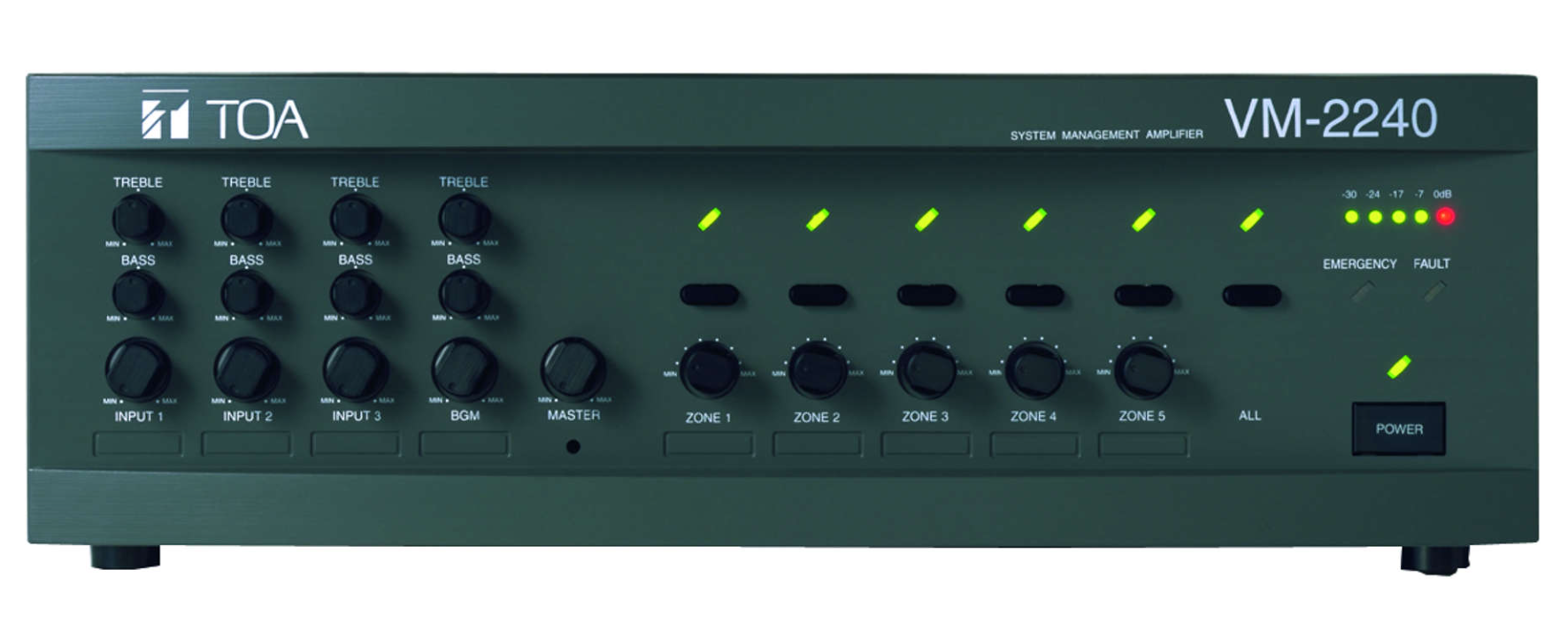 TOA VM-2120 SYSTEM AMPLIFIER