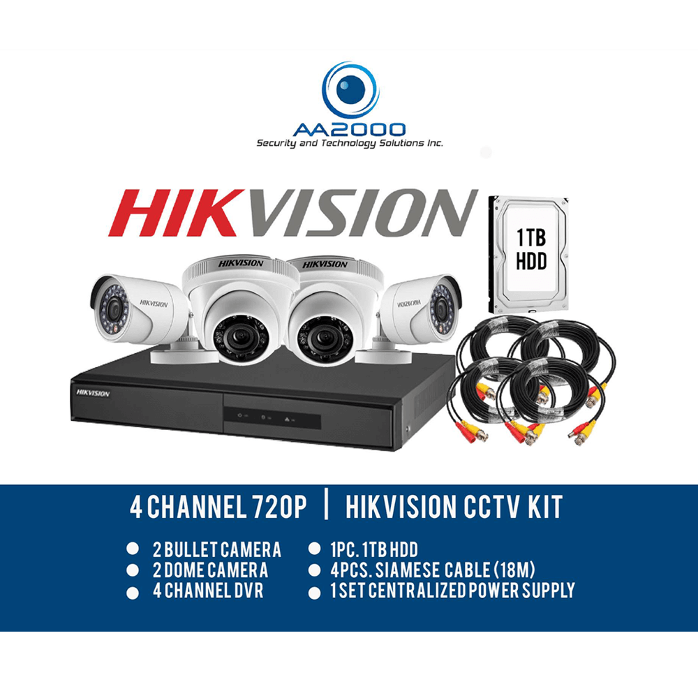 hikvision 4 channel